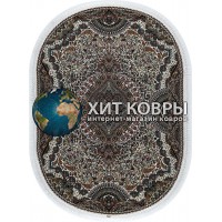 Иранский ковер Abrishim 20170 Крем овал